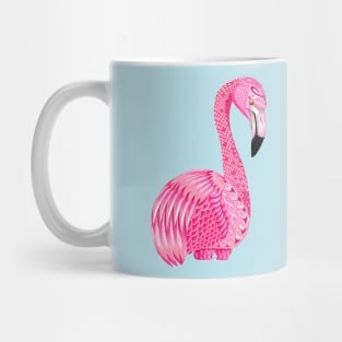 Pink Flamingo Totem Animal Mug